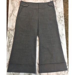 Never Worn Tom K Nguyen wide leg cropped trouser